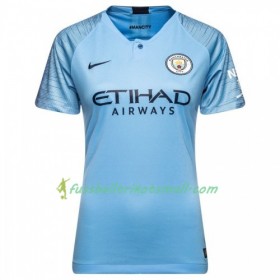 Fußballtrikots Manchester City Frauens 2018-2019 Kurzarm Heimtrikotsatz kaufen